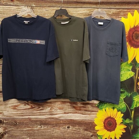 Mens tee shirts set if three size large pre-owned - Picture 1 of 6